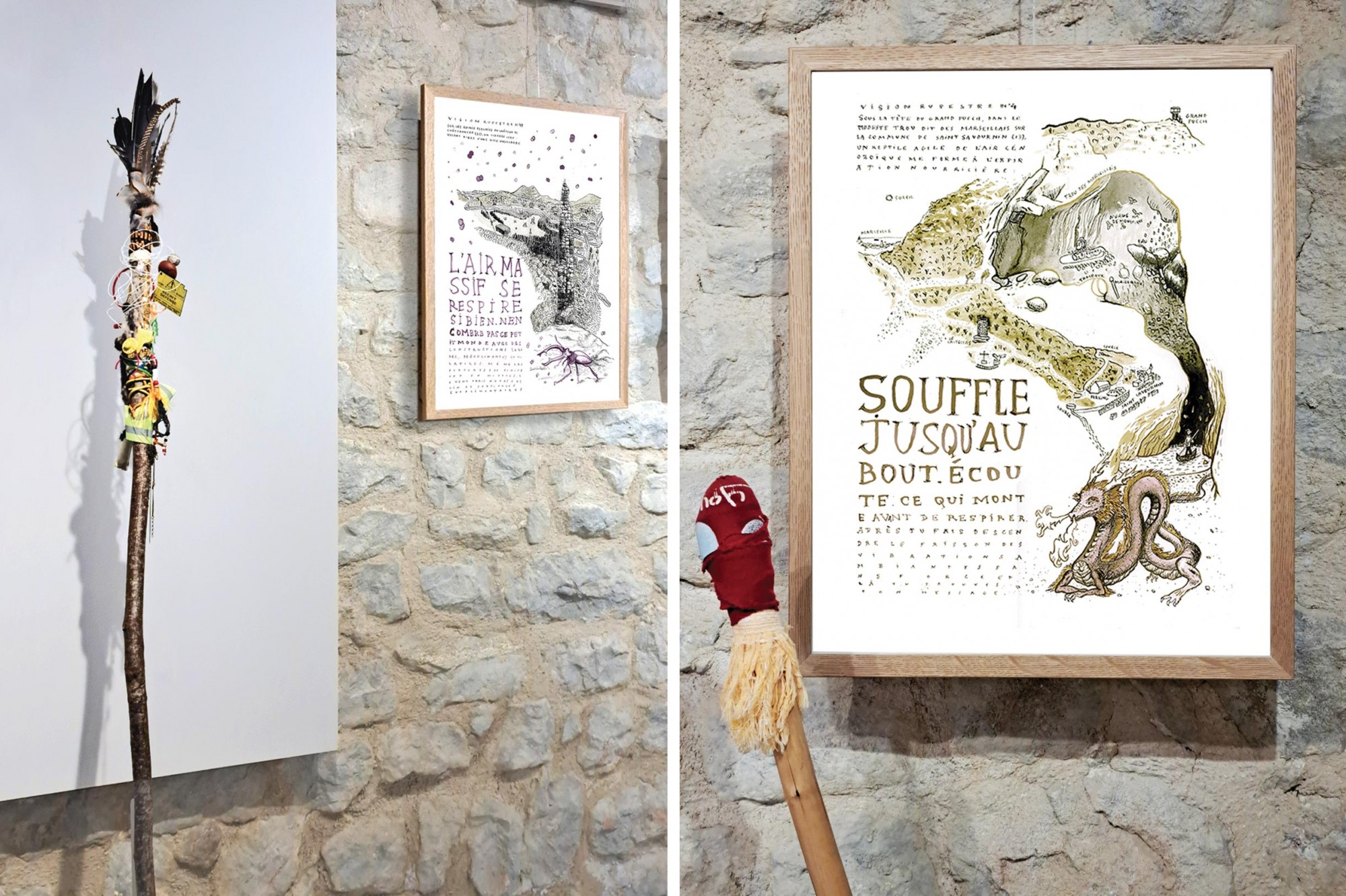 ARBEFEUILLE GALERIE - Mathias Poisson - mailloche